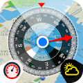 All GPS Tools Pro (Compass, Weather, Map Location) icon