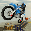 Telhado Bike Rider Stunt jogos Mod