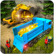 Gold Digger Heavy Excavator Crane Mining Games Mod