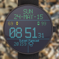 LED Watchface with Weather icon