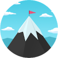 Mountain Dash - Endless skiing race icon