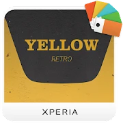 XPERIA™ Yellow Retro Theme