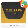 XPERIA™ Yellow Retro Theme icon