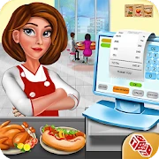 High School Cafe Cashier Girl - Kids Game Mod