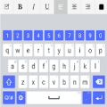 White&Blue LG Keyboard Theme icon