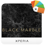 XPERIA™ Black Marble Theme Mod