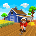 Blocky Farm Worker Simulator icon