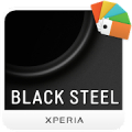 XPERIA™ Black Steel Theme Mod