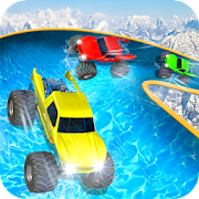 Water Slide Monster Truck Race - new free game 3d