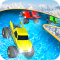 Water Slide Monster Truck Race - new free game 3d icon