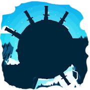 Knife Hit Planet Dash : Flip attack