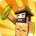 Blocky Farm: Corn Professional icon