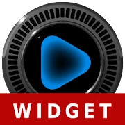 NEON BLUE Poweramp Widget Mod