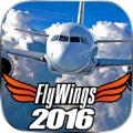 FlyWings Flight Simulator X 2016 HD icon