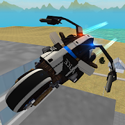 Flying Police Motorcycle Rider 2019 Mod