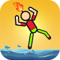 Stickman On Fire : Stickman Games Fun Physics‏ Mod