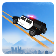 Impossible Police Jeep Stunts Mod