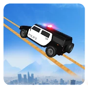 Impossible Police Jeep Stunts Mod