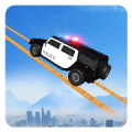 Impossible Police Jeep Stunts Mod
