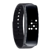 Binary V Clock for Gear Fit Mod