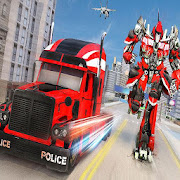 Indian Police Robot Transform Truck Mod Apk