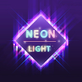 Neon Light Board - Scrolling Neon Text On Photo Mod