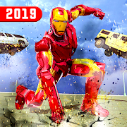 Superhero Iron Robot Rescue Mission 2019 Mod Apk