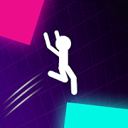 Stickman Dye Jump-fun light up race.io game icon