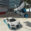Flying Car Robot Flight Drive Simulator Game 2017‏ Mod