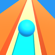 Line Ball Color 3D Road Fill Game Free icon