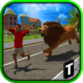 Angry Lion Attack 3D icon