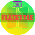 NEXT LAUNCHER THEME FLATSTYLE icon