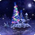 Christmas Snow Fantasy Live Wallpaper Full icon