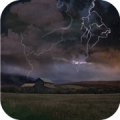 Farm in Thunderstorm Wallpaper icon