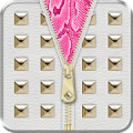 Gold Stud Zipper Lock Screen ◘ Mod