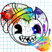 Coloring Bendy Book icon