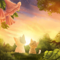 Gatito Sunset Live Wallpaper icon