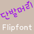 TDShort-hair Korean FlipFont icon