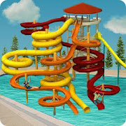 Enjoy Water Slide Game Fun in Park
