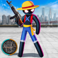 Stickman Rope Hero - Pirate Fight‏ Mod