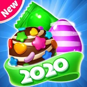 Lollipop & Sweet Candy: Free Match 3 games