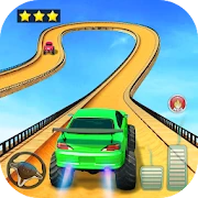 Mega Ramp Stunts - Impossible Car Racing & Stunts