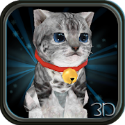Fluffy Cat Pet 3D HD lwp Mod