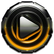 Poweramp skin Orange Glow Mod