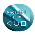 L BLUE Android Theme CM11/PA icon