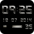 AMETAL Digital Clock Widget APK