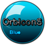 Icon Pack Blue HD OrbiconS Mod