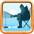 Winter fishing 3D premium icon