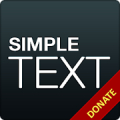 Simple Text Donate/Pro Key icon