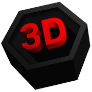 Next Launcher Theme Polygon 3D Mod